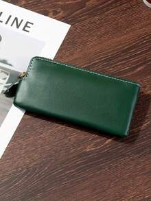 优雅棕色可重复使用零钱包 | 多隔层小巧现金夹，拉链封口 - 女士便携式钱袋，简约钱包，适合作为婚礼、毕业典礼、生日和母亲节礼物 - 彩色 - 查看 13