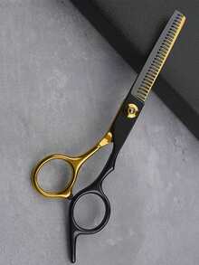 1把/2把黑色金色理发剪刀 - 刘海修剪剪、打薄剪、沙龙及家用理发工具、梳齿梳、理发师配件、吹风机、头发、理发师、美发工具、美发产品、边缘梳、理发师配件、吹风机、美发用品、发胶、卷发产品、理发剪刀、圣诞节、理发店、理发师配件、美发、吹风机、卷发梳、美发设备、发型、美发、理发师、理发师配件、理发店、美发设备 - 黑色 - 查看 11