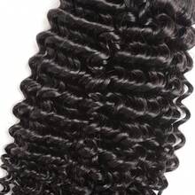 Jerry Curly Bundles Human Hair Kinky Curly Human Hair Bundles For Women 12 14 16 Inch Afro Kinkycurly Bundles Human Hair Weave 3 Bundles Kinky Hair Wefts - Natural Black - 查看 5