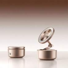 MOMAX KH20 Vacuum Magnetic Electric Adsorption Car Phone Holder For Navigation, Suitable For Cars, Desert Gold