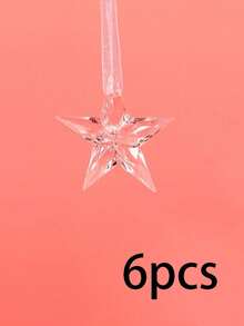 Acrylic Crystal Icicle Hanging Ornaments, Transparent Ice Pillar Christmas Tree Pendant, Winter Decor - Multicolor - View 17