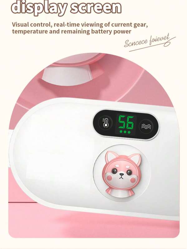 Menstrual Pain Relief Artifact: Warming Womb Belt, Whichrelieves Dysmenorrhea During Menstruation, Acts As Awarming Pad For The Abdomen, And Serves As A Womb-Warming Massager During The Menstrual Period.1800mAh