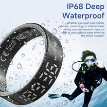 NEUE 2025 Bildschirmsteuerung Smartring, IP68 wasserdicht, Zeitanzeige, Schrittzähler, Akkuanzeige, Kurzvideo-Steuerung, Surfen im Internet, Fotosteuerung, extrem lange Akkulaufzeit, schlichtes Design, immer zuhause dabei