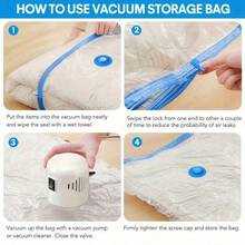 RAF 一套秋冬衣物收纳电动真空泵，防潮真空压缩袋，自动密封，适用于室内衣物、裤子、床上用品真空收纳，以及户外旅行衣物收纳袋