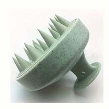 Brosse de massage du cuir chevelu en silicone 4 couleurs avec poignée douce, soin doux du cuir chevelu pour prévenir la casse des cheveux