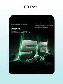 Realme 14X 5G 6GB+128GB|8GB+256GB 全球解锁智能手机，搭载联发科天玑 6300 5G 芯片组和 6.67 英寸 120Hz HD+ 护眼显示屏，6000mAh 大容量电池和 45W SUPERVOOC 快速充电，50MP AI ProLight 摄像头和 IP69 防尘防水 (黑色) - 黑色 - 查看 7