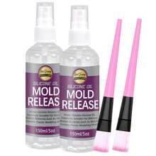 150ml/300ml Mold Release Spray - Release Agent For Professional Silicone For Resin Casting, Candle Wax And 3D Molds | High Temperature Resistant, Quick Drying Non-Stick Formula - White - View 7