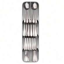 Joseph Joseph DrawerStore Compact Cutlery Organizer- Gray: In-Drawer Flatware Storage With Multiple Compartments - 預設 - 查看 4