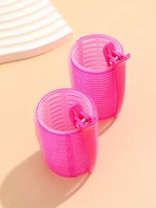 28件套大号卷发器，带夹子，自粘式卷发器，适用于长发/中长发/短发和刘海，DIY卷发工具（包含12个大号卷发管+16个夹子），卷发，卷发器，卷发棒，无热卷发，无热卷发，卷发器，卷发棒，卷发，卷发工具，卷发棒，卷发扩散器，头发，旅行，美发产品，美发工具，美发用品，理发师，理发师配件，理发店，美发设备 - 彩色 - 查看 10