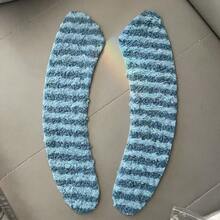 1 对马桶座套，粘性马桶垫，豪华加厚条纹马桶垫，可水洗，适合秋冬季家用 - 彩色 - 查看 8