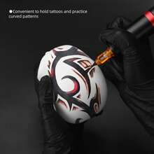 Silicone Skull Tattoo Practice Supplies, Makeup Accessories, DIY 3D Blank Embroidery Tattoo Artist Tattoo Supplies - Multicolor - View 3