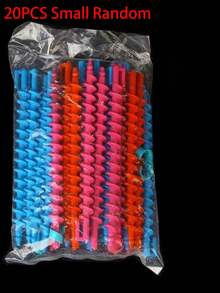 20pcs Spiral Curling Iron Rollers, DIY Hair Styling Tools, Heatless Spiral Curl Rollers For Hair Styling, Hair Styling Kit, Beauty Tools Set, Women's Accessories Gift, Gift, Travel, School, Back To School