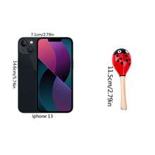 1pc Montessori Toy Small Wooden Color Random Sand Hammer Shake Bell Rattle Grip Practice Gift For Kids,Montessori Toys,Baby Toys,Wooden Toys