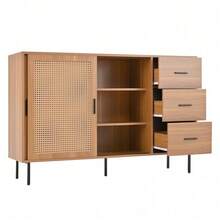 Storage Cabinets - Natural + Particle Board - View 9