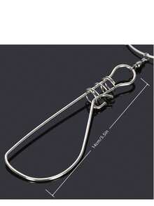 这款不锈钢鱼钩是钓鱼爱好者的实用工具。它采用加厚不锈钢制成，防锈耐用。配备醒目的浮标和加厚的接地塞。 - 彩色 - 查看 8