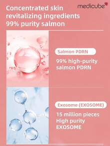 Medicube 30毫升韩国PDRN粉色胶原蛋白外泌体精华液 | 2000ppm日常护理/入门级 | 液体肌肤强化精华 | 外泌体、鲑鱼DNA PDRN、刺突蛋白 | 提亮肤色 | 淡化瑕疵 | 改善肤色不均 | 紧致肌肤，改善肤质 | 韩国护肤 - 2000ppm - 查看 4