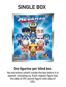 Sega 1 件 MEGAMAN 官方授权神秘盲盒袋夹 3D 角色系列吊坠钥匙扣洛克人或其他角色随机一个适合万圣节圣诞节周年派对礼物送给最好的朋友家人粉丝 - 彩色 - 查看 3