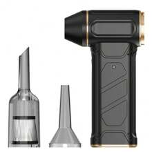 Wireless Powerful Turbine Snowblower Fan, Super Brushless Motor Turbine Fan, Type-C Rechargeable Battery, Long-Lasting Battery Life, Suitable For Snow Removal, Dust Removal, Barbecue Charcoal Use, High Power Mode Is Suitable For Car Cleaning, Computer Case, Keyboard - one-size - View 10