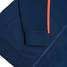 Adidas Toddler Sports Casual Jacket, Adidas Soft Breathable Fabric, Elastic Cuffs, Windproof Casual Jacket - Blue - View 4