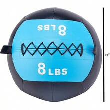 BalanceFrom - Balón Medicinal, balón de Pared y Bola de Golpe - 8 libras - Ver 3