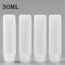 Bộ 4 chai du lịch cầm tay, chai bóp chống rò rỉ, thích hợp đựng đồ dùng vệ sinh cá nhân khi đi du lịch, hộp đựng mỹ phẩm có thể tái sử dụng cho dầu gội, dầu xả, kem dưỡng da và sữa tắm. - Nhiều màu - Xem 8