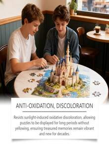 DOWMOO Puzzle Glue Set, Handmade DIY Puzzle Transparent Adhesive, Non-Yellowing Glue For Students And Office Use