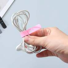 Silicone Cable Ties - Multicolored Mix (16/8/2 Pieces), Cable Management Organizers, Silicone Cable Fasteners, Headphone Cord Organizers, Wire Ties, Cable Organizers, Cable Bundling Strips, Home Organization - Elastic And Portable, Reusable, Flexible Cable Management Solution Suitable For Various Cords Including Home, Office, Travel, Computer, Headphone, Charger, Mouse, Audio, And USB Data Cables. - Multicolor - View 7
