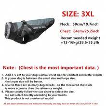 Winter Warm Waterproof Pet Jacket With Thickened Reflective Dog Coat & Detachable Harness Chest & Back Piece, Windproof Fur Collar For Medium And Large Dogs In Cold Weather And Outdoor Activities