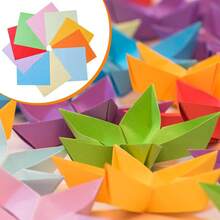 Sheets Of Paper In 10 Assorted Hues - Arts & Crafts, Paper Cutting, Drawing, And Colorful Origami - 多種顏色 - 查看 6