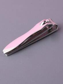 1pc/2pcs Small Mirror Polished Nail Clipper, Flat Mouth Nail Trimmer Tool Suitable For Men And Women