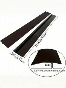 2pcs/1pc New T-Shaped Furnace Top Heat-Resistant Gap Strip, Silicone Filling Strip, Stove Gap Cover, Silicone Sealing Strip, Waterproof, Oil Proof, Dustproof Embedding Strip, Kitchen Gap Cover - Heat-Resistant, Heat-Resistant, Waterproof, Anti Fouling - Very Suitable For Kitchen Stove Gap And Keeping The Countertop Clean