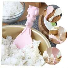 Should The Beautiful Lady Buy A Pink Little Rabbit Rice Scoop?