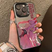 Anime Zero Two Phone Case Covercompatible with  16 e 15 14 13 12 11 Pro Max Plus Mini X XS XR SE 2020 2022  02,Covercompatible with  17 Hülle, 17 pro Hülle, 17 promax Hülle