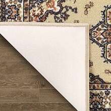 Antep Rugs Alfombras Oriental - Alfombras tradicionales antideslizantes de 2 x 4 pulgadas (antideslizantes) de perfil bajo con respaldo de goma para cocina (verde, 2 pies 3 pulgadas x 4 pies)(10' x 2' (Corredor) Beige) - Tipo 28 - Ver 6