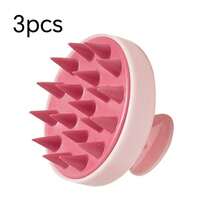 3pcs Scalp Cleaner And Head Massagers, For Pressure Relief And Hair Growth, Shower Brush For Both Men And Women - Make Your Shampooing Day Easier And Faster, Suitable For Home Salon Hairstyles - Multicolor - View 12