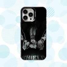 Funda de teléfono WWE T-The S-Shield para 17,16,15,14,13,12,11,Pro,MAX, cubierta blanca mate a prueba de golpes - z8 - Ver 12