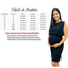 PREGNANT CLOTHING COMPANY LTDA - EPP Vestido Midi Gestante De Amamentar - Preto - Visão 4