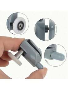 (Juego de 2) - Polea de baño, Rueda rebotante de ducha - Multicolor - Ver 3