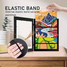 1pc Magnetic Display Frame, Creative DIY Wall Hanging Artwork Frame, No Drilling Required, Multi-Functional Photo Frame - Multicolor - View 2