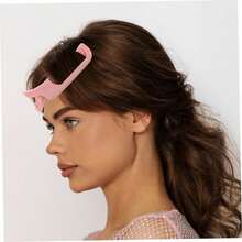 High Cranial Top Fluffy Artifact, Forehead Bangs Fluffy Clip Hair Accessory, Suitable For Hair Salons, Home Stylists, Makeup Artists, Hair Comb Clips, Hair Roots Fluffy Artifact, Hair Root Clip Tool ,Hair Styling Kit ,Hair Tool Kit - Pink - View 10