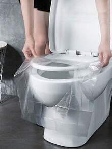 Disposable Travel Toilet Seat Cover Portable Travel Business Toilet Mat Waterproof Portable Toilet Paper Mat Travel Essential