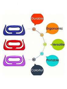 1PC Heavy Duty Shopping Bag Holder - Ergonomic Multi-Purpose Lifting Hooks,Shopping Bag Holder, Grocery Bag Carrier, Plastic Bag Handles, Bag Lifting Tools, Anti Strangulation Handles, Carry Groceries, Carry Plastic Bags With Handles, Shopping Carry Groceries Buy Groceries Gods For Shopping, Travel, Home & Kitchen | Portable Effort-Saving Organizer - one-size - View 2