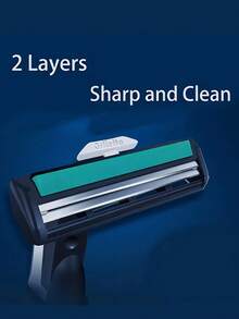 Gillette Straight Razor, Gillette VECTOR Men's Razor, Razor, Beard Shaving Tool, Manual Shaving Razor - Multicolor - View 3