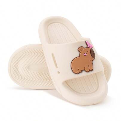 Chinelo Nuvem Slide Infantil Feminino Menina Capivara Macio Confortável Promoção