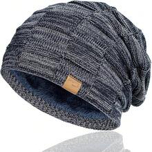 Women Beanie Hat - 藍色的 - 查看 12
