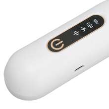 Lima eléctrica para uñas para bebés Mini lima eléctrica portátil para uñas con luz nocturna para niños y adultos Color blanco - Blanco - Ver 6