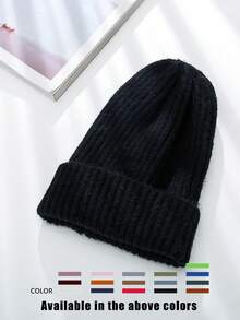 1pc Pineapple Knit Beanie Hat, Unisex, Y2K Style, Outdoor Windproof Warm Knitted Cap, Casual Versatile Winter Cold Weather Hat Suitable For Daily Commute,Summer,Beach - Knitted Hat - View 22