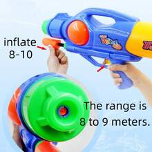 Pistolas de agua - Juegos al aire libre para niños - Juguetes de baño - Regalos perfectos - Juegos de pistolas de agua para niños - Pistolas - Juegos de tiro al blanco - Juegos para niñas - Piscinas para niños > Piscinas - Juguetes de playa de verano - Pistolas de agua para el baño - Suministros para el Día Nacional de Arabia Saudita - Multicolor - Ver 3