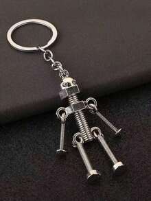 Decor Bag Charm Keychain Cartoon Key Ring Cute Bag Accessory Car Pendant Bag Accessories Shoulder Bag Crossbody Bag Handle Bag Handbag Party Holiday Gift Birthday Valentine'S Day Stylish Fashion For Teen Girls Women College Students Teacher Gift Gift Accessories Decor Present Funny Gift,Funny Gifts Key Chain Charms School Supplies Teacher Gifts Back To School Teacher Accessories - 銀牌 2 - 查看 1