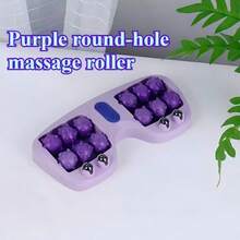 Masajeador de pies, adecuado para piernas y pies, alivio del estrés - ideal para el hogar u oficina, masaje de salud para los pies, estimulación de bolas magnéticas, desbloqueo de puntos de acupresión, rodillos de cuatro filas, masajeador de pies y piernas con rodillo en forma de garra de gato